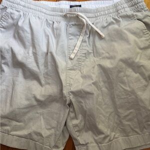 Light Grey Casual Drawstring Shorts JCrew Men’s  dock shorts sz 38
